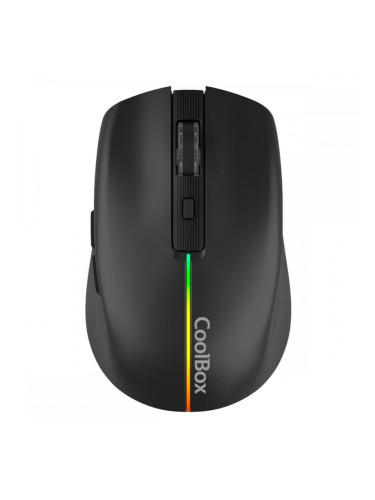 Безжична мишка CoolBox COO-MOU-W01-B Черен 1600 dpi
