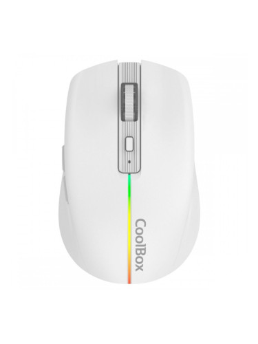Безжична мишка CoolBox COO-MOU-W01-W Бял 1600 dpi