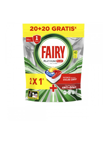 Капсули за съдомиялна Fairy FAIRY PLATINUM PLUS Лимон (40 броя)