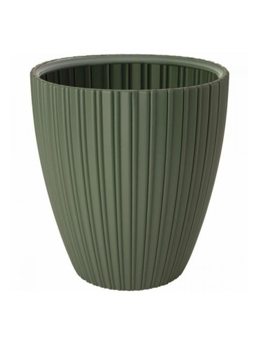 Саксия Garden ID Fancy Зелен полиетилен 40 x 42 cm