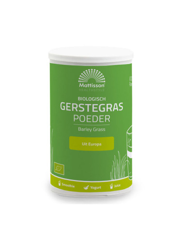 Ечемичена трева, БИО 125 g прах | Mattisson Healthstyle