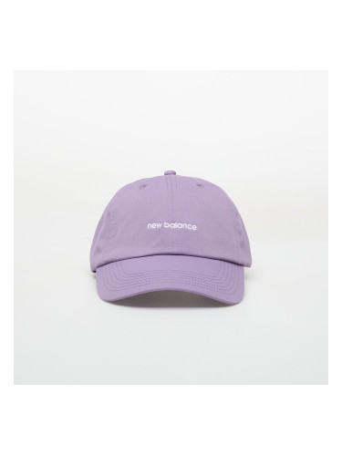 Шапка New Balance Women'S 6 Panel Linear Logo Hat Purple Universal