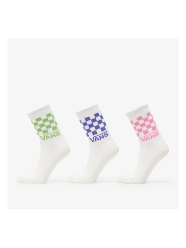 Чорапи Vans Classic Check Crew Checkerboard Pink Fizz L