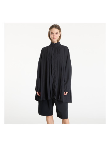 Облекло Nike Sportswear Women's Oversized Long-Sleeve Pleated Mini Dress Black/ Black S