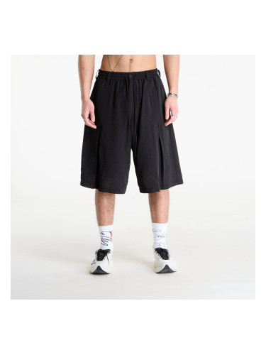 Къси панталони Y-3 Crinkle Pleated Shorts Black M