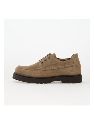 Сникърси Birkenstock Highwood Moc Lace Low Suede Leather Gray Taupe EUR 39