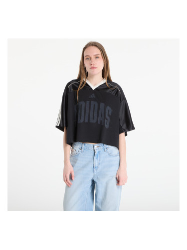 Тениска adidas Stadium Mesh T-Shirt Black/ Crystal Linen/ Off White L