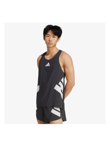 Тениска adidas Adizero Road To Records Tank Top Black L