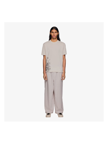 Панталони Y-3 Sport Uniform Pinstripe Track Trousers Chalk Pearl L