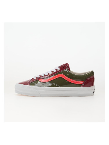 Сникърси Vans LX Old Skool 36 Patent Bordeaux/ Olive EUR 43