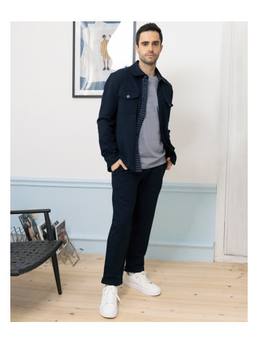 Мъжки спортно-елегантен панталон PAN NAVY