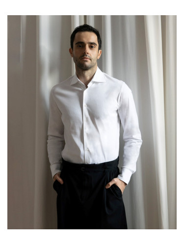 Мъжка трикотажна риза STEVEN WHITE