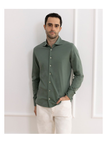 Мъжка трикотажна риза STEVEN OLIVE