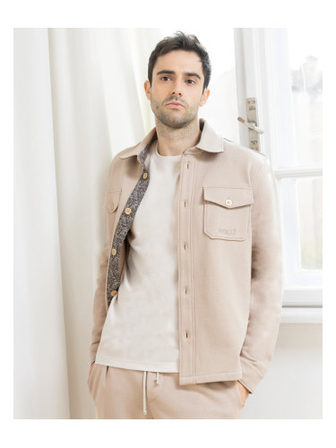 Мъжка връхна риза JACK BEIGE