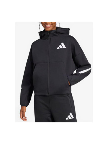 ADIDAS Z.N.E. Full-Zip Hoodie Black/White