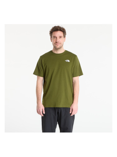 Тениска The North Face Box Nse Regular Short Sleeve Tee Woodland Green XXL