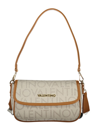 Бежова чанта за през рамо Valentino