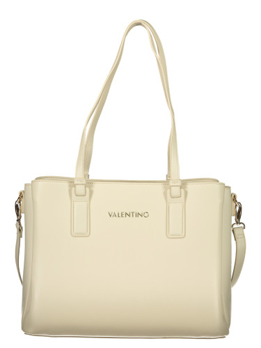 Бежова чанта за през рамо Valentino
