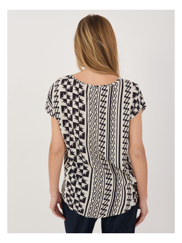 Синя блуза с шарки SUBLEVEL