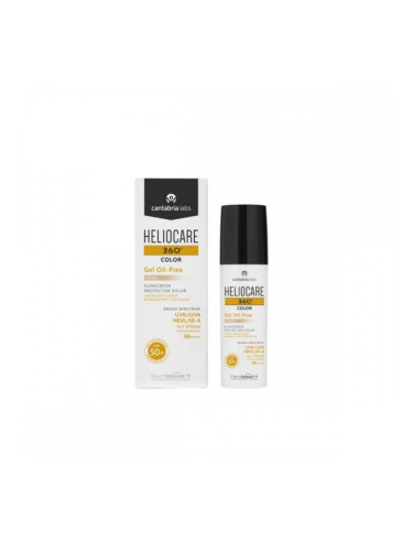 Слънцезащитен с Цвят Heliocare 360° Pearl Spf 50+ 50 ml