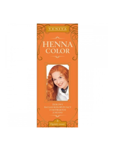 Полупостоянно Оцветяване Venita Henna Color Nº 5 Paprika 75 ml