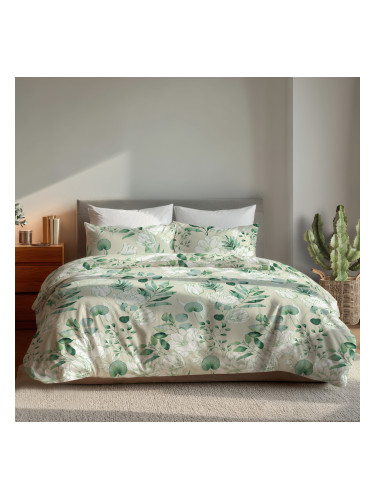 Двоен плик с калъфки СОФИ, 100% Памук Ранфорс, 3 части