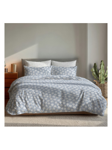 Спално бельо ДЕЙЗИ, 100% Памук Ранфорс, 4 части