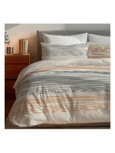 Единичен плик с калъфка ЕВЕРЕТ, 100% Памук Ранфорс, 2 части