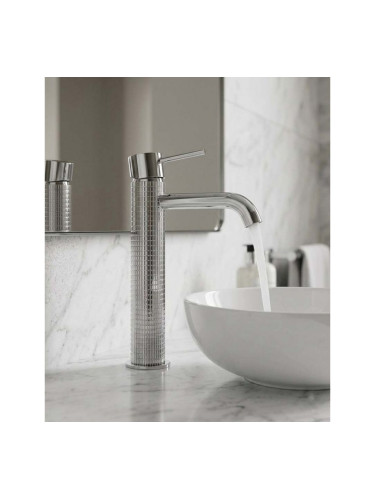 Висок смесител за умивалник DIAMOND CHROME HG-80601-3