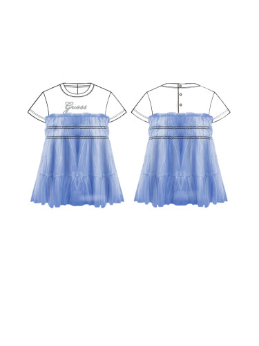 Рокля в син цвят Guess