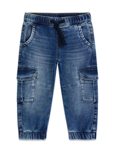 Бебешки карго дънки с ластик в талията Guess