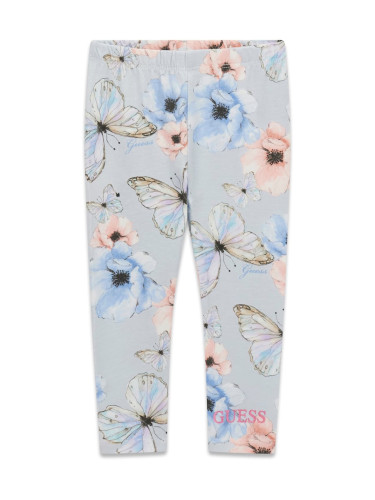 Детски клин в светлосин цвят с щампа пеперуди Guess