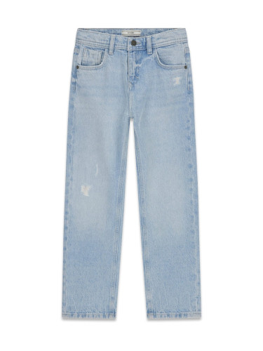 Детски дънки с права кройка в светъл деним Guess