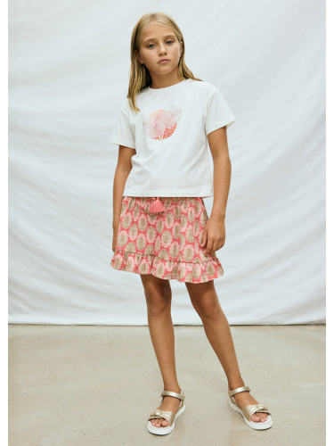 Детска пола-панталон в розов цвят Mayoral