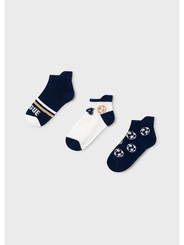 Комплект чорапи в тъмносин цвят с футболна тематика Mayoral