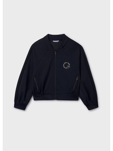 Пролетен суитшърт в черен цвят с надпис Mayoral