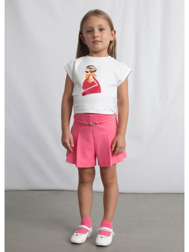 Детска елегантна пола - панталон в розов цвят Mayoral