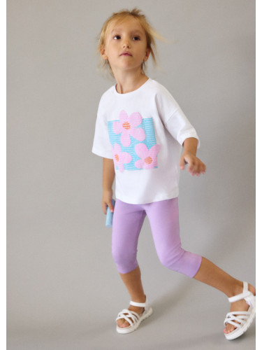 Детски клин в светлолилав цвят с изчистен десен Mayoral