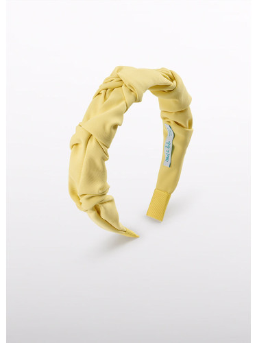 Диадема в жълт цвят с елегантен дизайн Abel & Lula