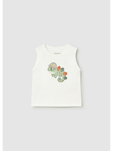 Бебешки потник с  щампа на хамелеон в зелен цвят  Mayoral