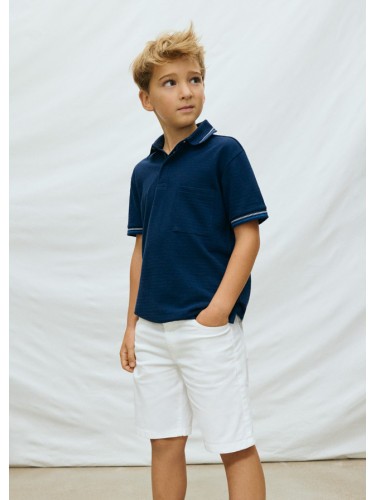 Детски къси панталони в бял цвят Mayoral