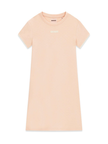 Детска спортна рокля в коралов цвят Guess
