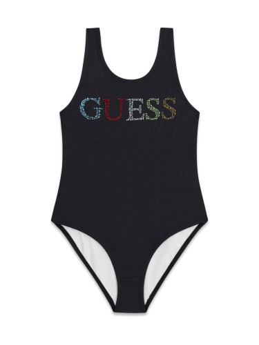 Детски цял бански в черен цвят Guess