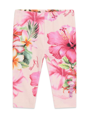 Детски клин в розов цвят на цветя Guess
