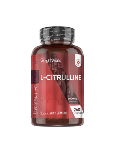 УЕЙТ УЪРЛД L-ЦИТРУЛИН капсули * 240 