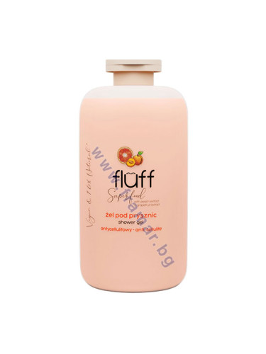 ДУШ ГЕЛ С АРОМАТ НА ПРАСКОВА И ГРЕЙПФРУТ 500 мл FLUFF