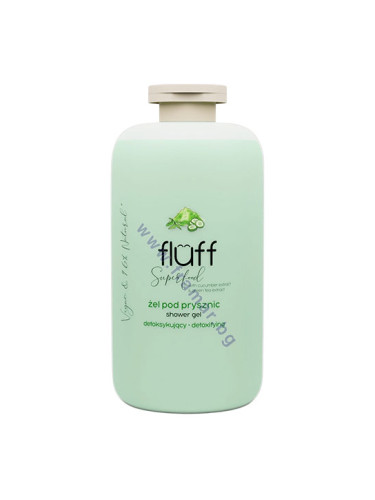 ДУШ ГЕЛ С АРОМАТ НА КРАСТАВИЦА И ЗЕЛЕН ЧАЙ 500 мл FLUFF