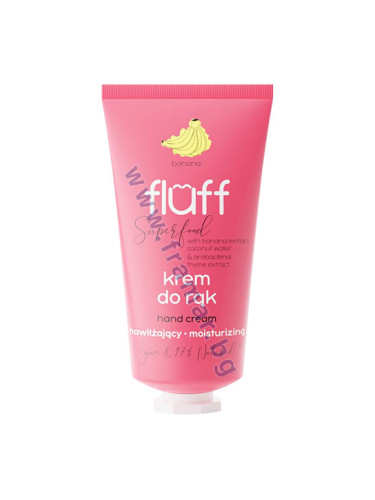 ХИДРАТИРАЩ КРЕМ ЗА РЪЦЕ С АРОМАТ НА БАНАН 50 мл FLUFF