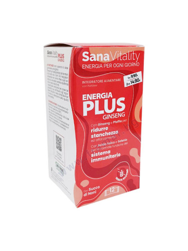 САНАВИТАЛИТИ ЖИЗНЕНОСТ И ЕНЕРГИЯ ПЛЮС ЖЕН-ШЕН саше * 12 