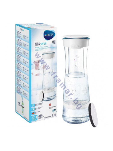 БРИТА ФИЛТЪРНА ГАРАФА FILL & SERVE MIND С 1 МИКРОДИСК